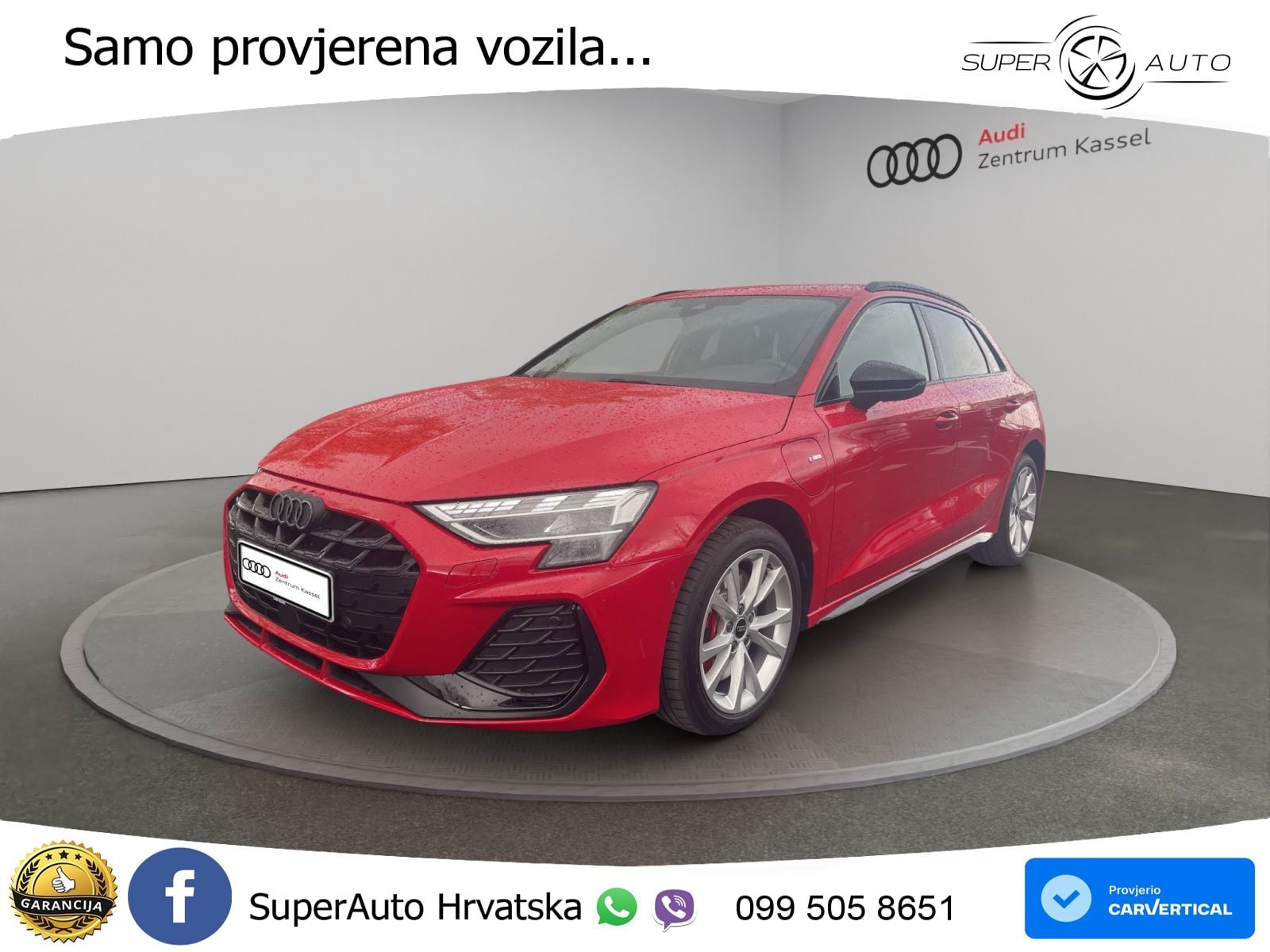 Audi A3 45 TFSIe (272 KS) S tronic S line MATRIX+GR SJED+KAM