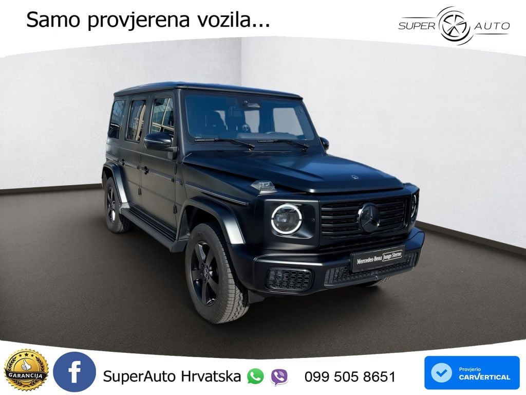 Mercedes G 450d Long (367 KS) 4MATIC 9G-TRONIC Exclusive LED+GR SJED+ACC