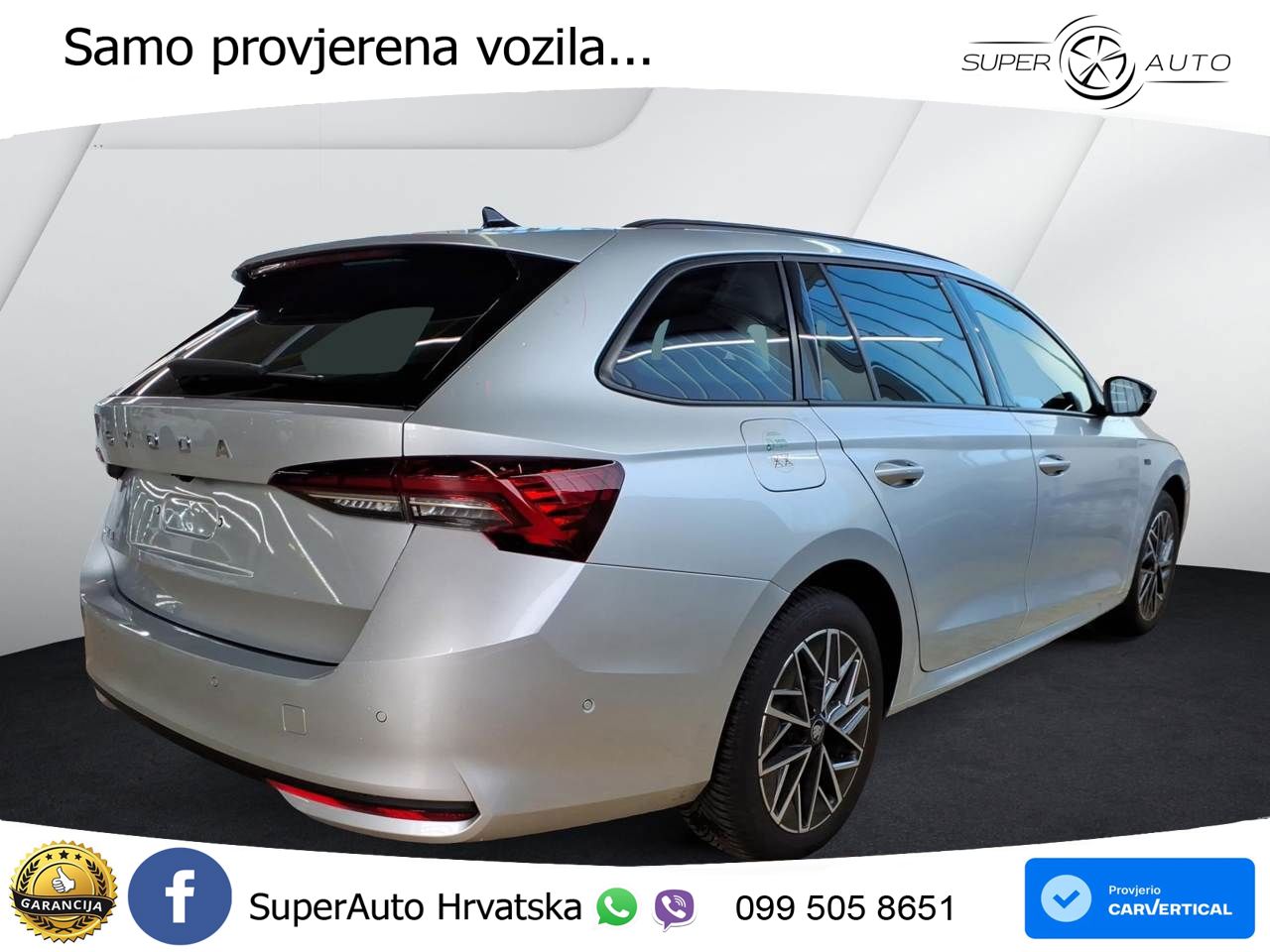 Škoda Octavia Combi 2.0 TDI (150 KS) DSG LED+GR SJED+ACC