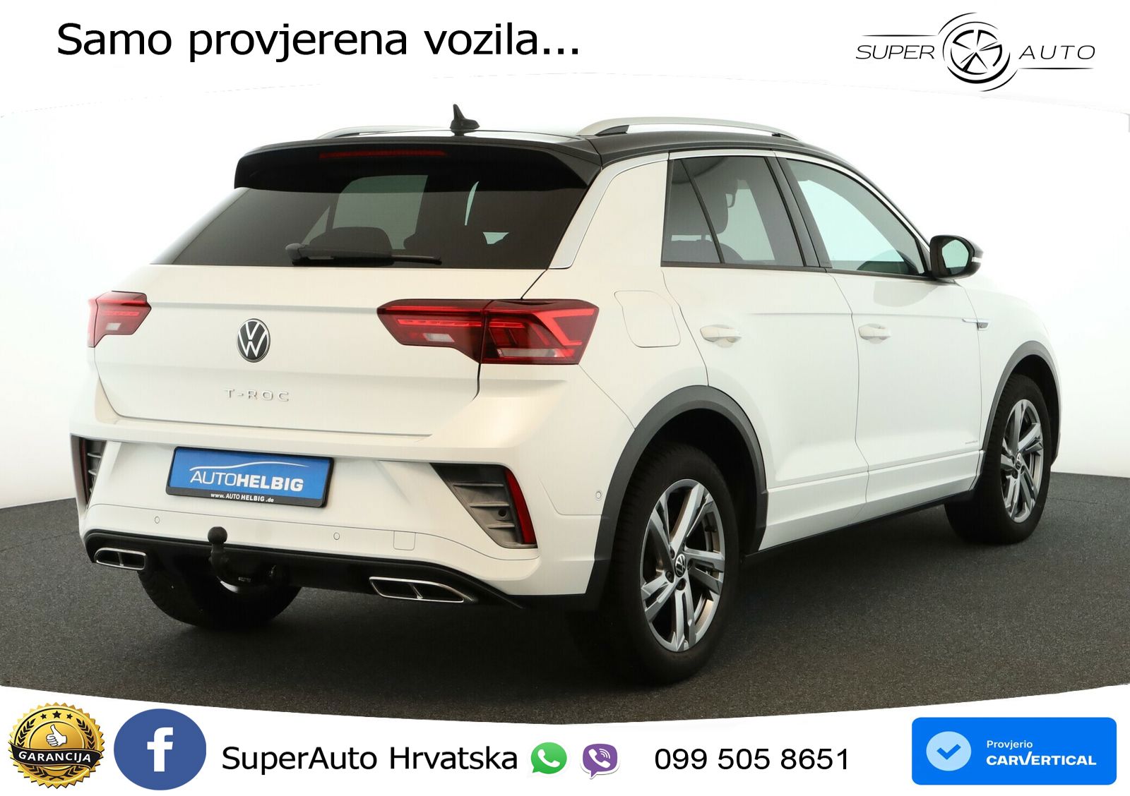 Volkswagen T-Roc I 2.0 TDI (150 KS) DSG LED+GR SJED+ACC