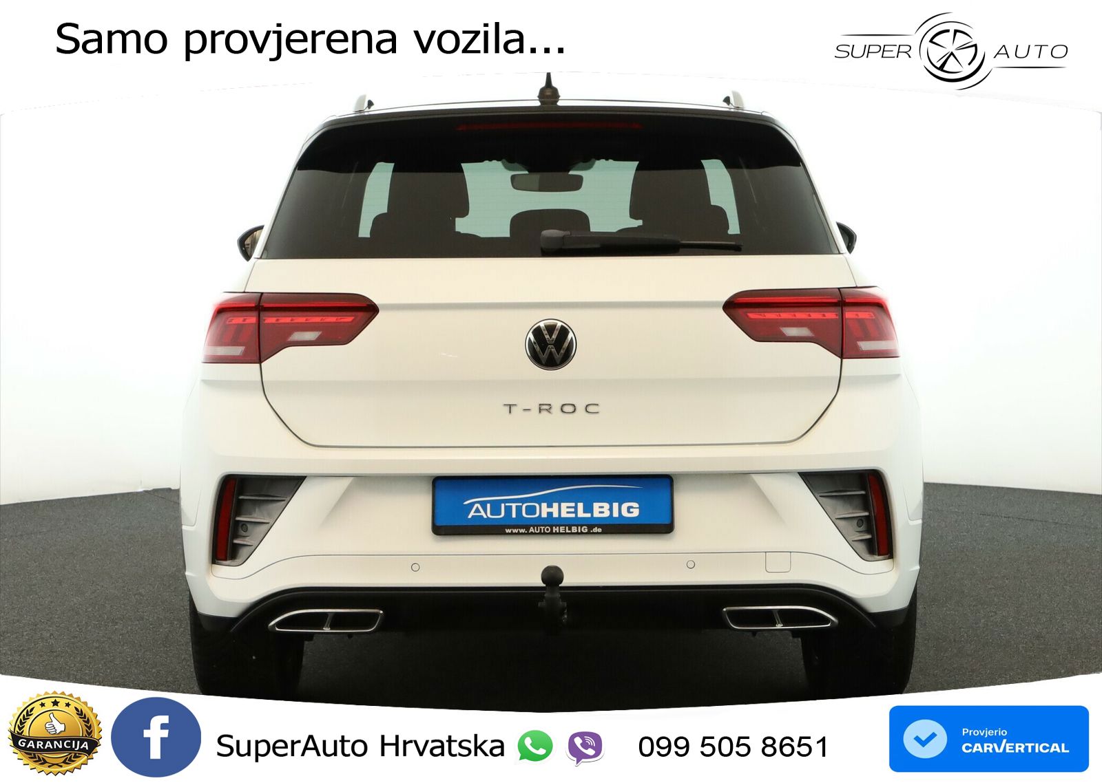 Volkswagen T-Roc I 2.0 TDI (150 KS) DSG LED+GR SJED+ACC