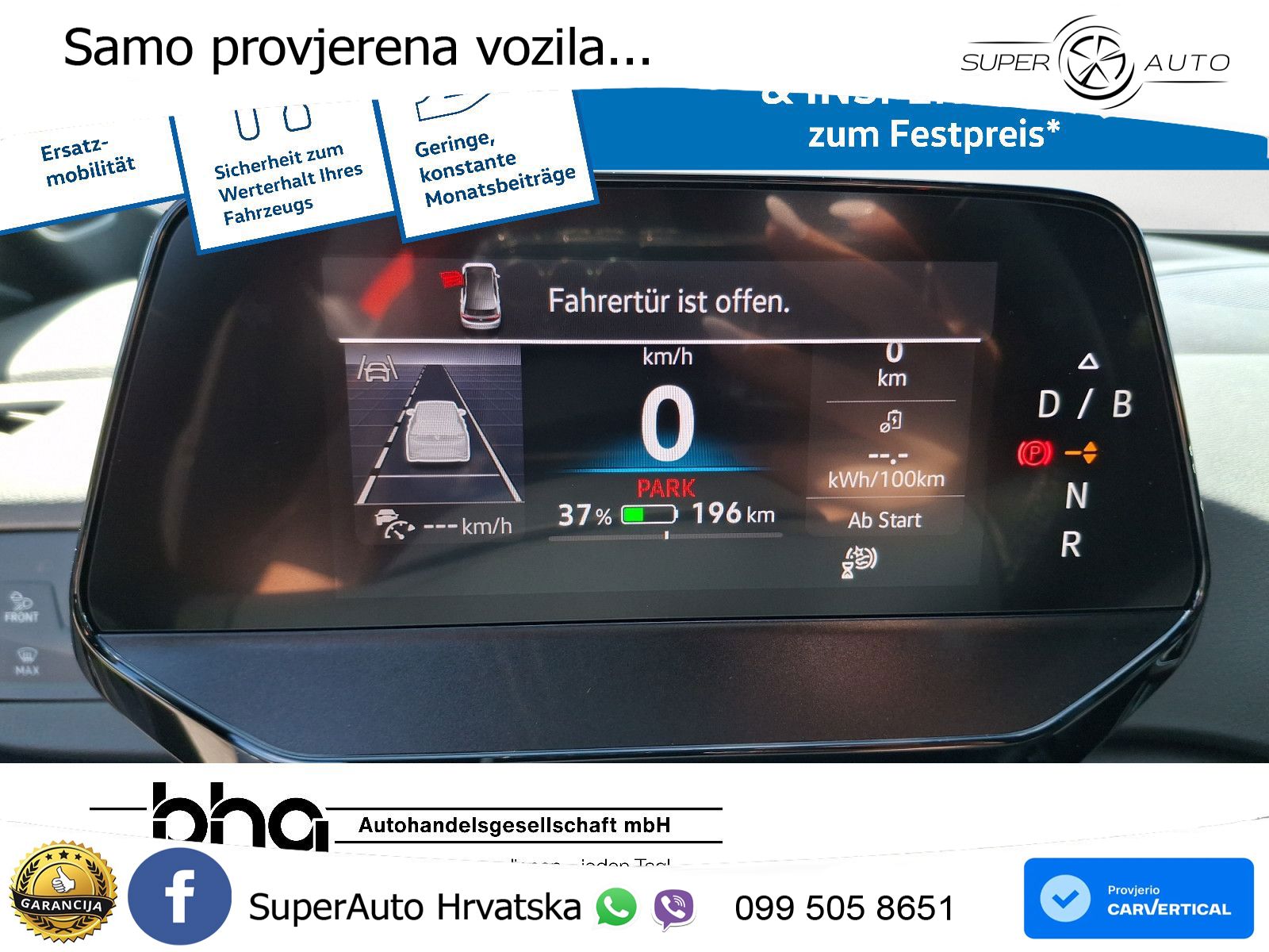 Volkswagen ID.3 GTX 84 kWh (286 KS) LED+GR SJED+ACC
