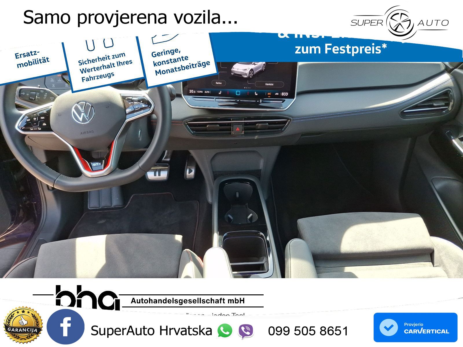 Volkswagen ID.3 GTX 84 kWh (286 KS) LED+GR SJED+ACC