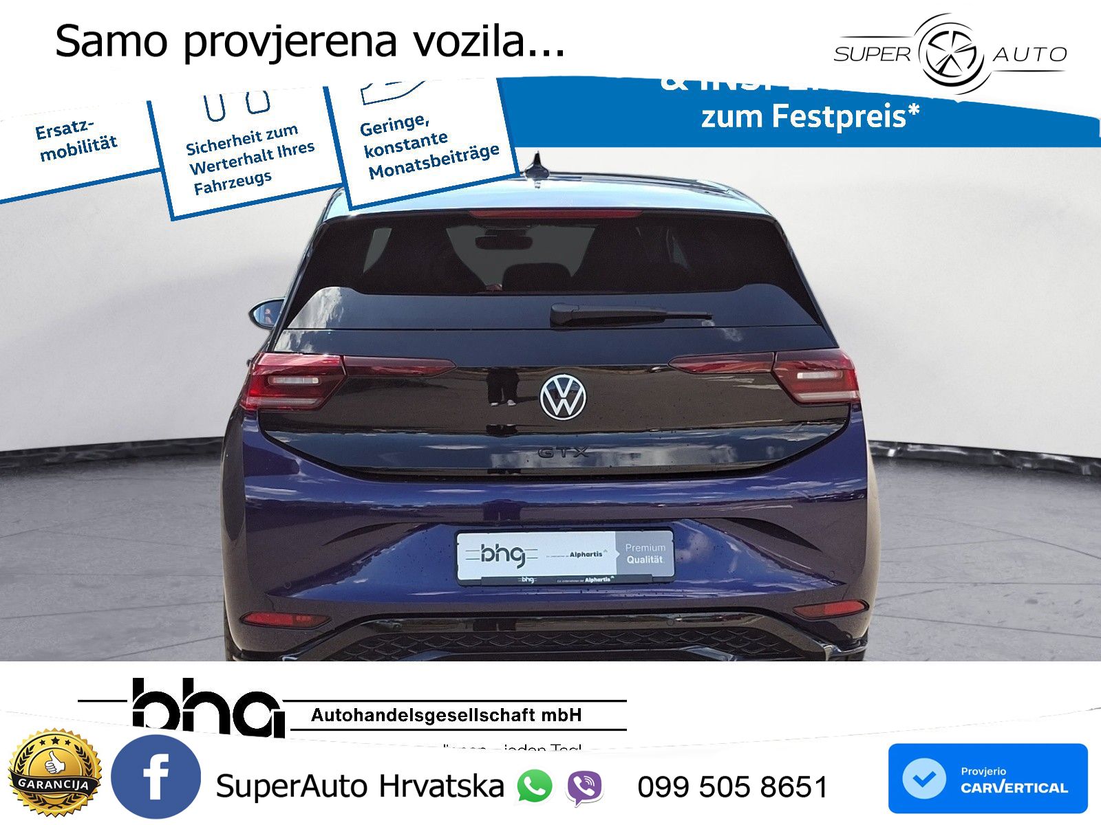 Volkswagen ID.3 GTX 84 kWh (286 KS) LED+GR SJED+ACC