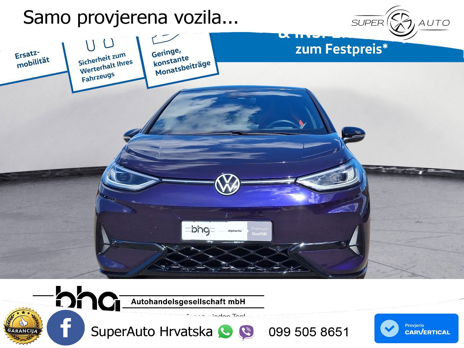 Volkswagen ID.3 GTX 84 kWh (286 KS) LED+GR SJED+ACC