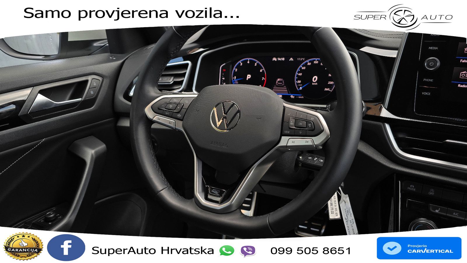 Volkswagen T-Roc 1.5 TSI (150 KS) DSG R-Line LED+GR SJED+ACC