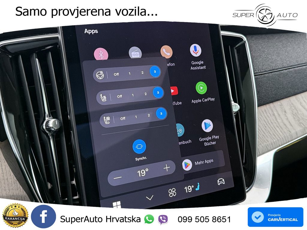 Volvo XC90 2.0 T8 AWD Automatic ACC+HEAD+4xGR SJED+360+PANO