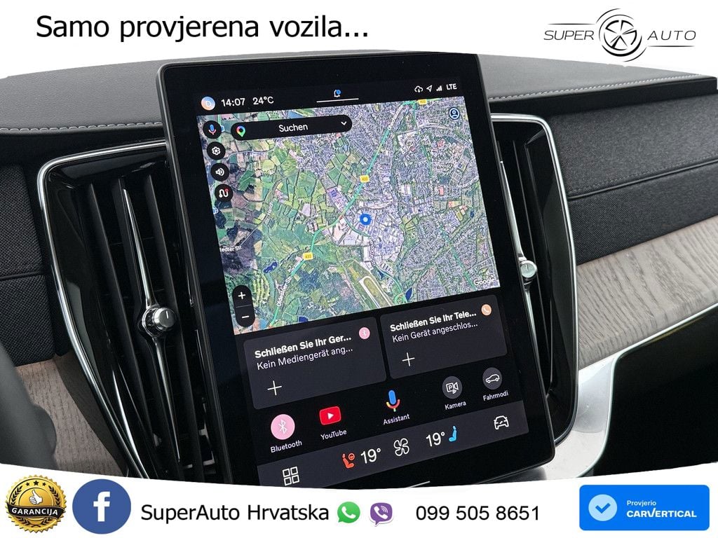 Volvo XC90 2.0 T8 AWD Automatic ACC+HEAD+4xGR SJED+360+PANO