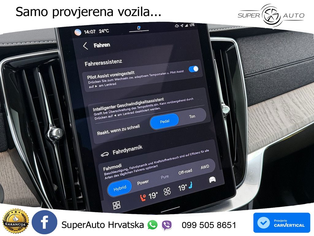 Volvo XC90 2.0 T8 AWD Automatic ACC+HEAD+4xGR SJED+360+PANO