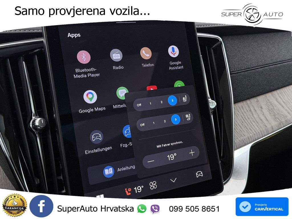 Volvo XC90 2.0 T8 AWD Automatic ACC+HEAD+4xGR SJED+360+PANO