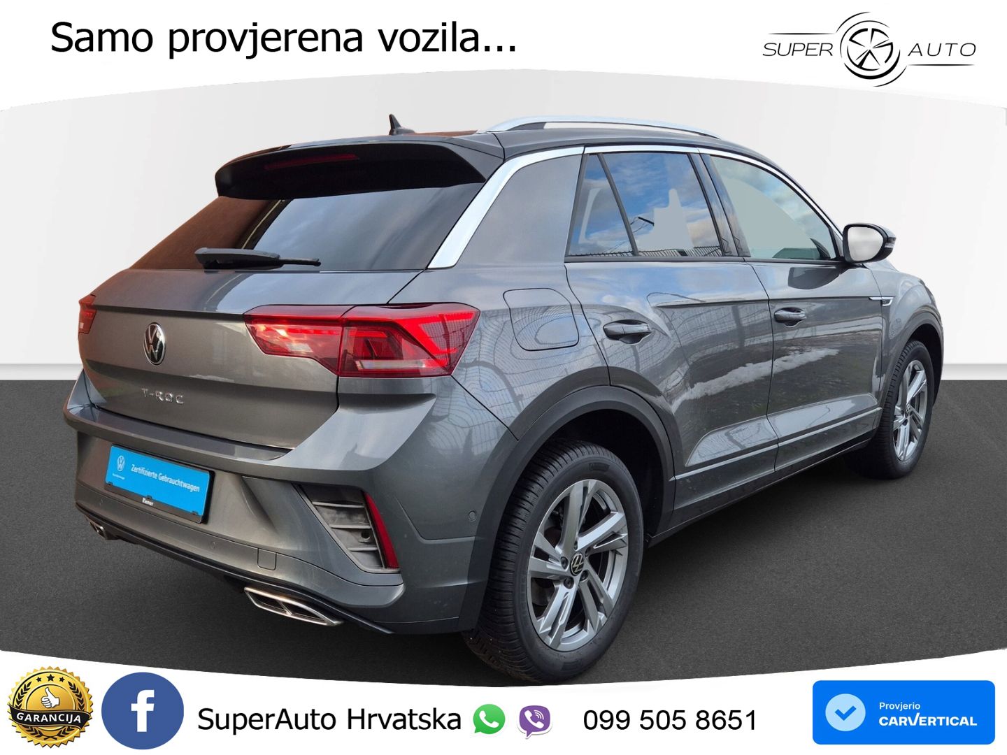 Volkswagen T-Roc I 2.0 TDI (150 KS) DSG LED+GR SJED+ACC