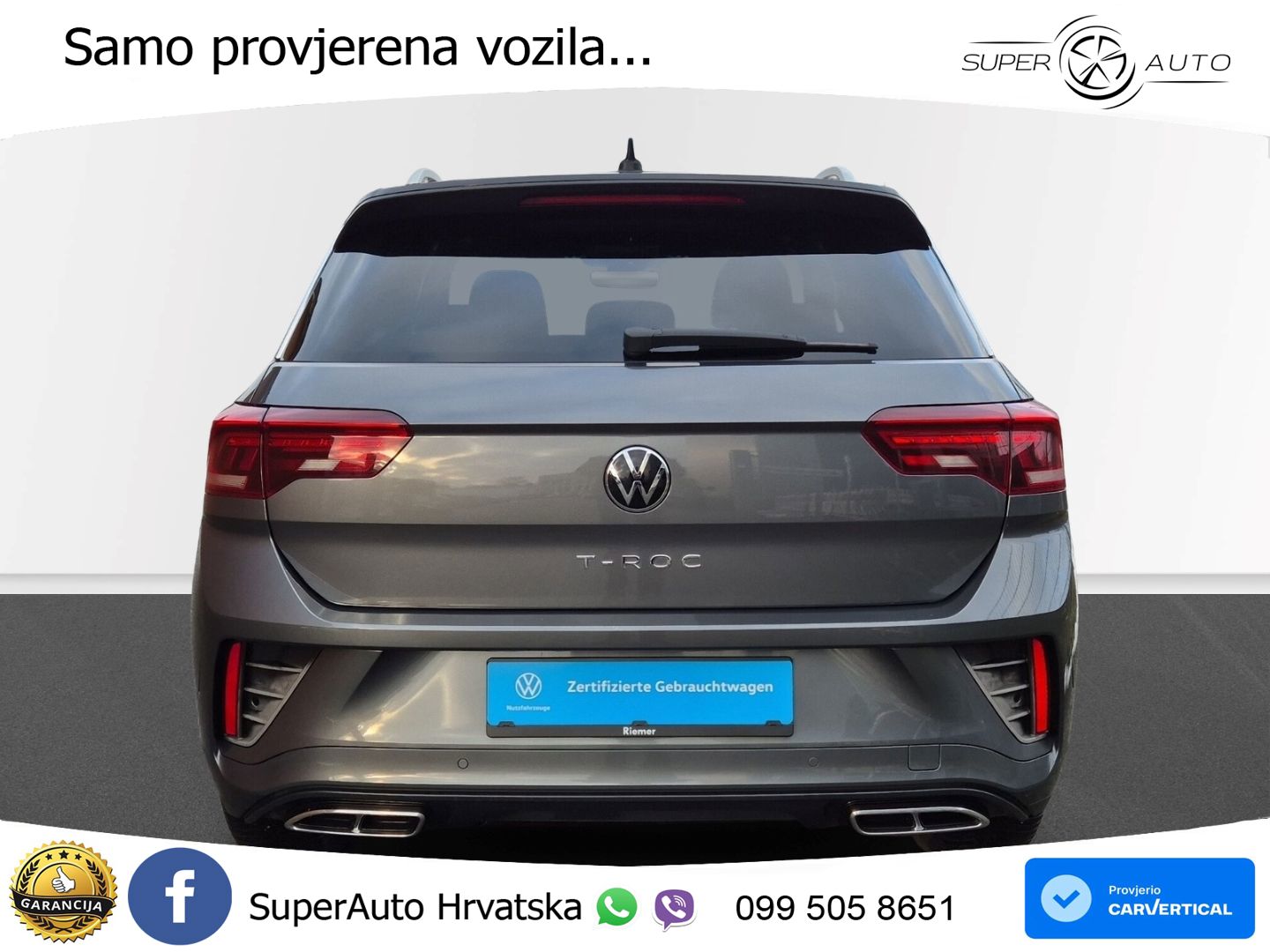 Volkswagen T-Roc I 2.0 TDI (150 KS) DSG LED+GR SJED+ACC
