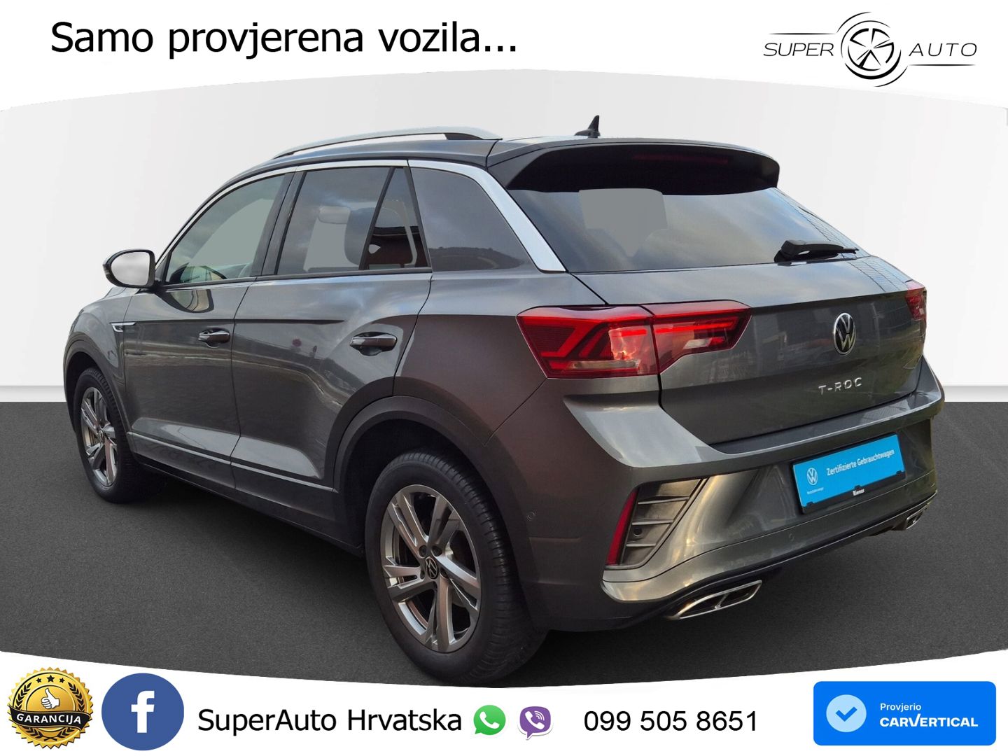 Volkswagen T-Roc I 2.0 TDI (150 KS) DSG LED+GR SJED+ACC
