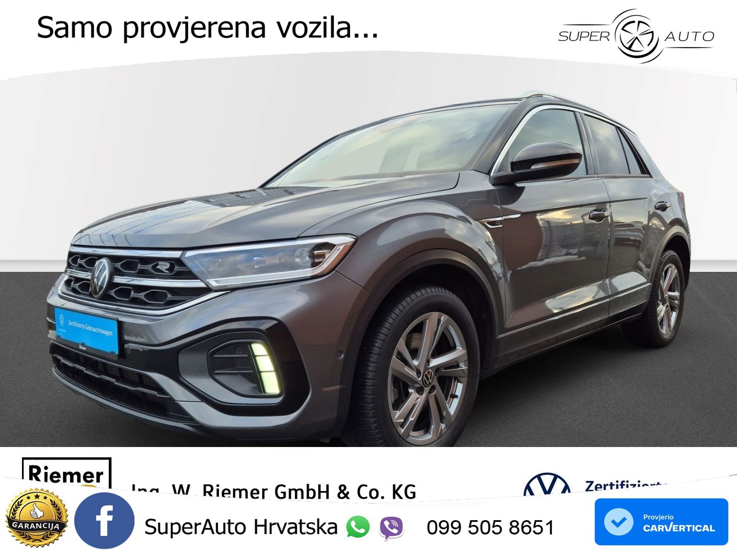Volkswagen T-Roc I 2.0 TDI (150 KS) DSG LED+GR SJED+ACC