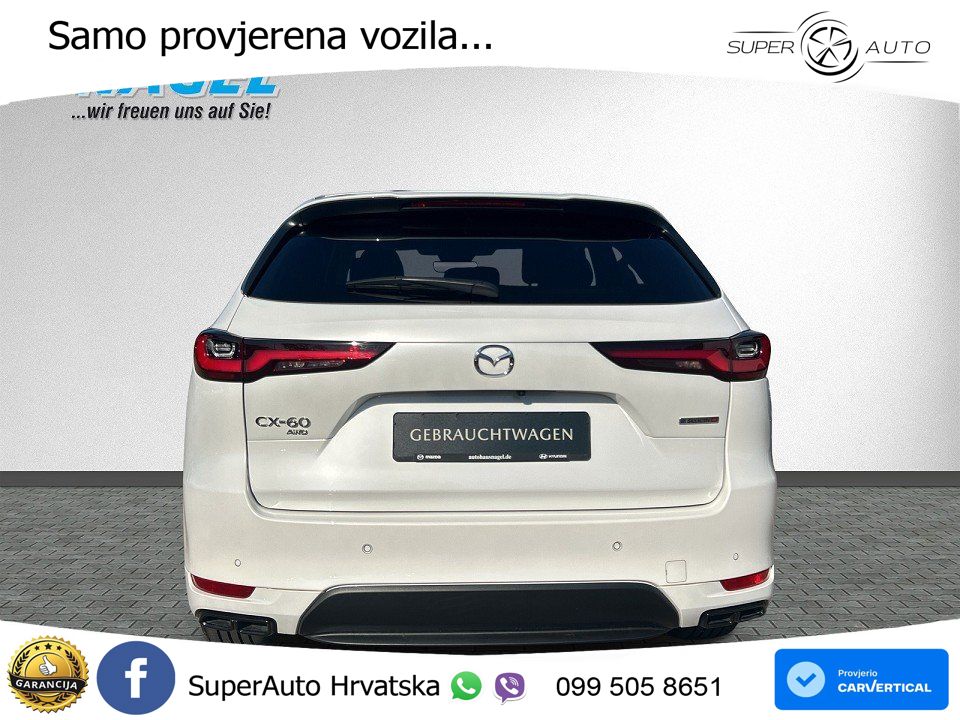 Mazda CX-60 3.3 e-Skyactiv D (254 KS) AWD Automatic MATRIX+GR SJED+KAM