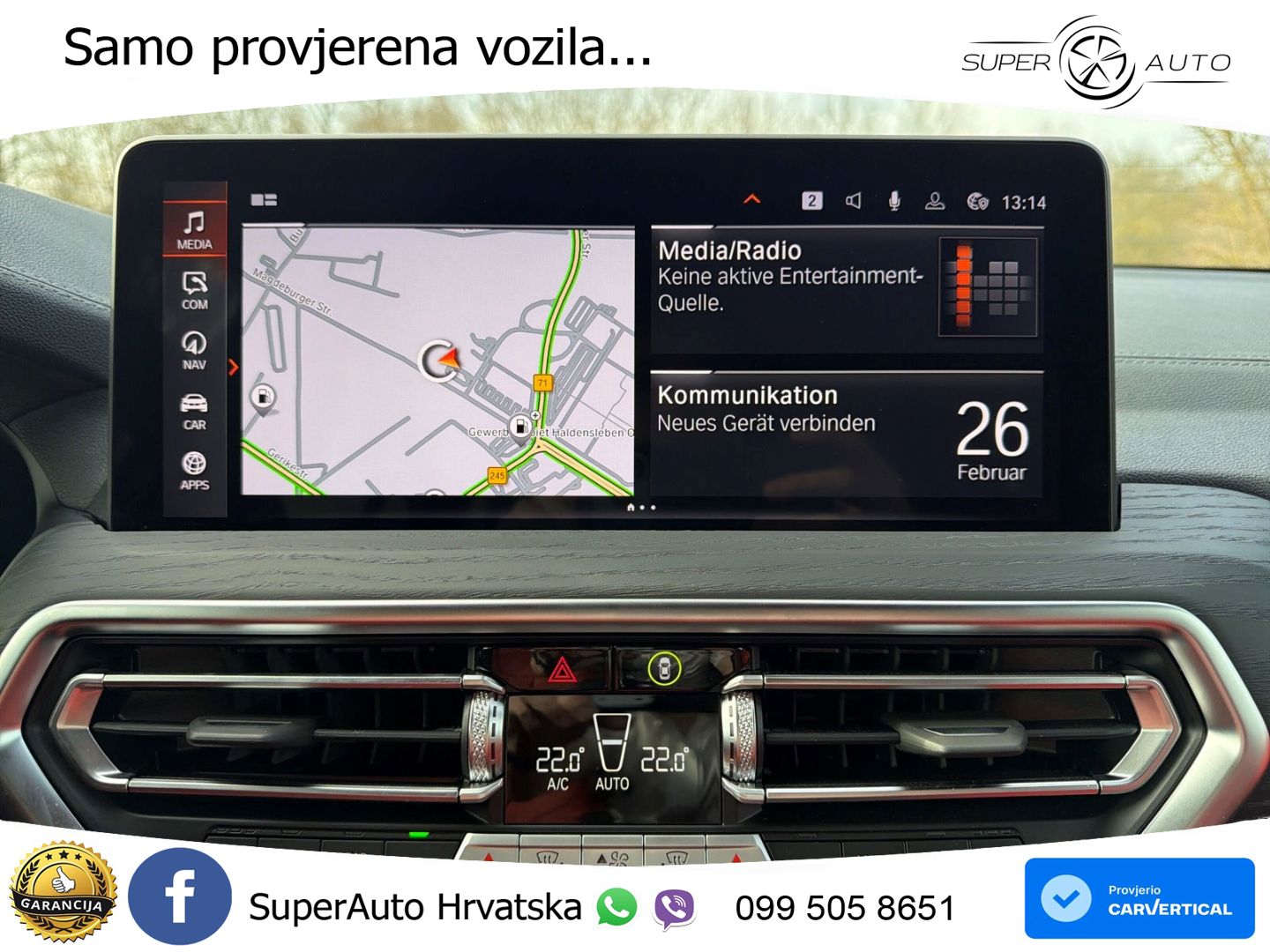 BMW X3 30d xDrive Steptronic M Sport ACC+HEAD+GR SJED+360+PANO