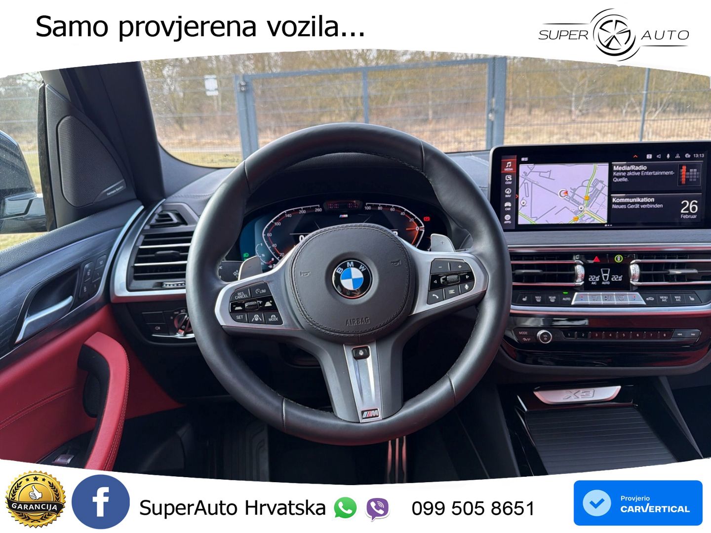 BMW X3 30d xDrive Steptronic M Sport ACC+HEAD+GR SJED+360+PANO