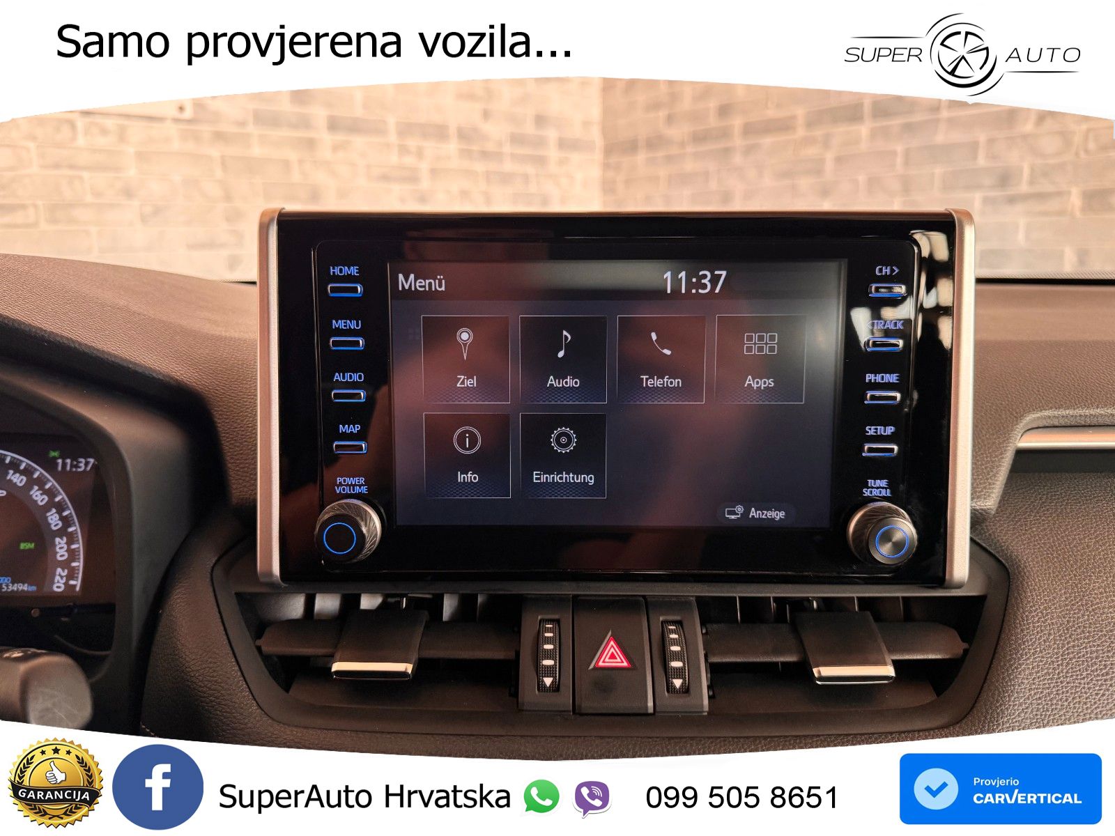 Toyota RAV4 2.5 (218 KS) Hybrid e-CVT LED+GR SJED+ACC