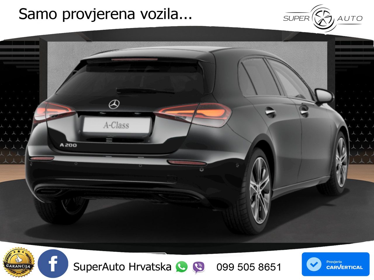 Mercedes-Benz A 200 7G-DCT Night paket