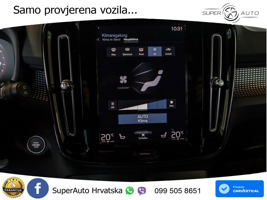 Volvo XC40 2.0 B4 AWD 197 KS Automatic LED+GR SJED+ACC
