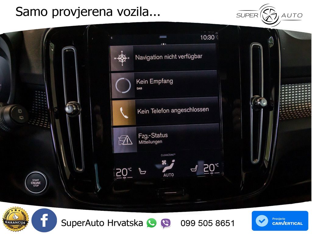 Volvo XC40 2.0 B4 AWD 197 KS Automatic LED+GR SJED+ACC