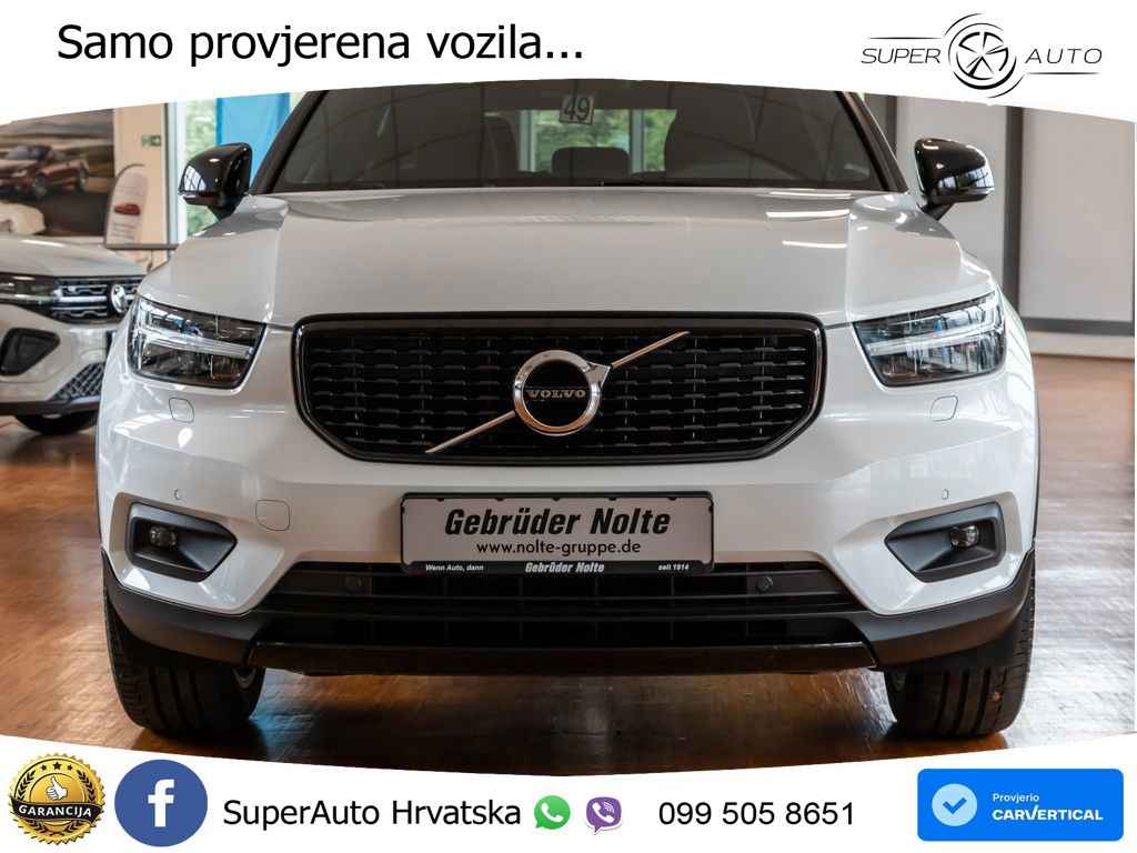 Volvo XC40 2.0 B4 AWD 197 KS Automatic LED+GR SJED+ACC