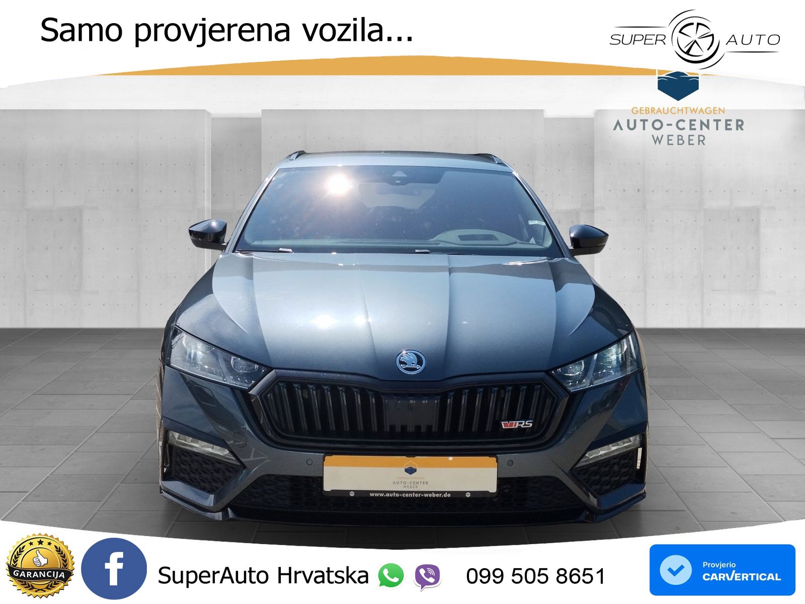 Škoda Octavia Combi RS 2.0 TSI (245 KS) DSG LED+GR SJED+ACC