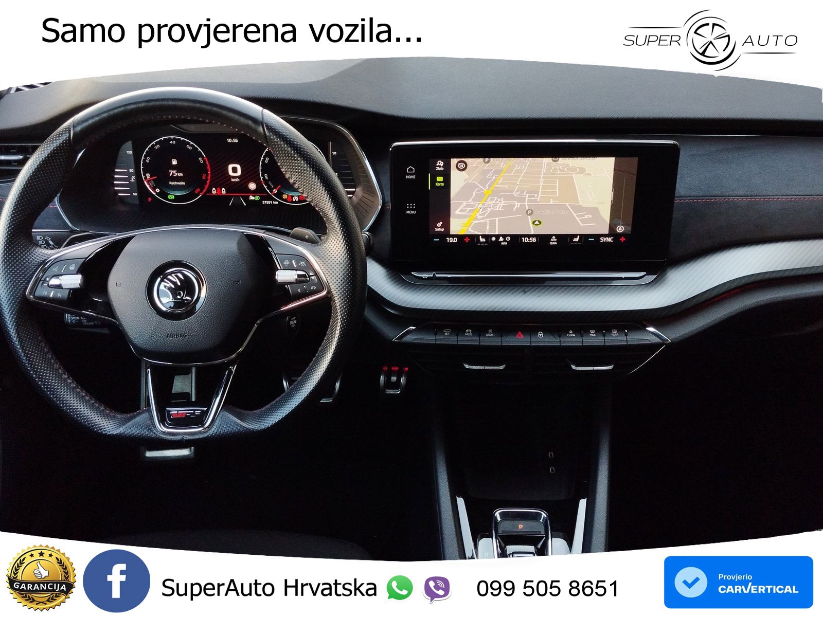 Škoda Octavia Combi RS 2.0 TSI (245 KS) DSG LED+GR SJED+ACC