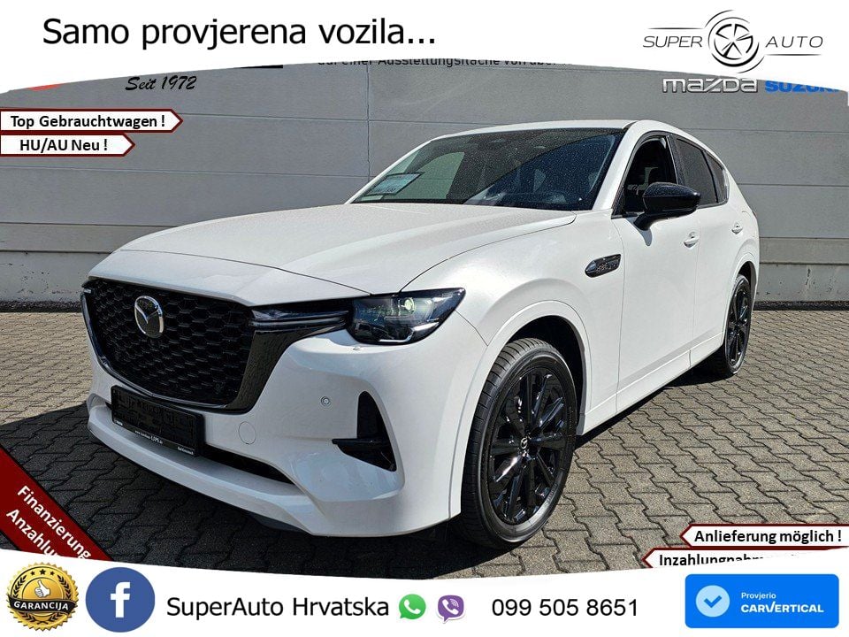 Mazda CX-60 3.3 e-Skyactiv D (254 KS) AWD Automatic LED+GR SJED+ACC