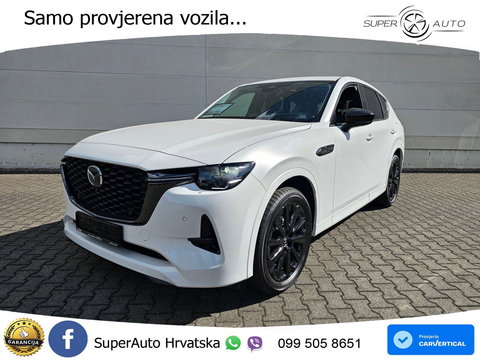 Mazda CX-60 3.3 e-Skyactiv D (254 KS) AWD Automatic LED+GR SJED+ACC