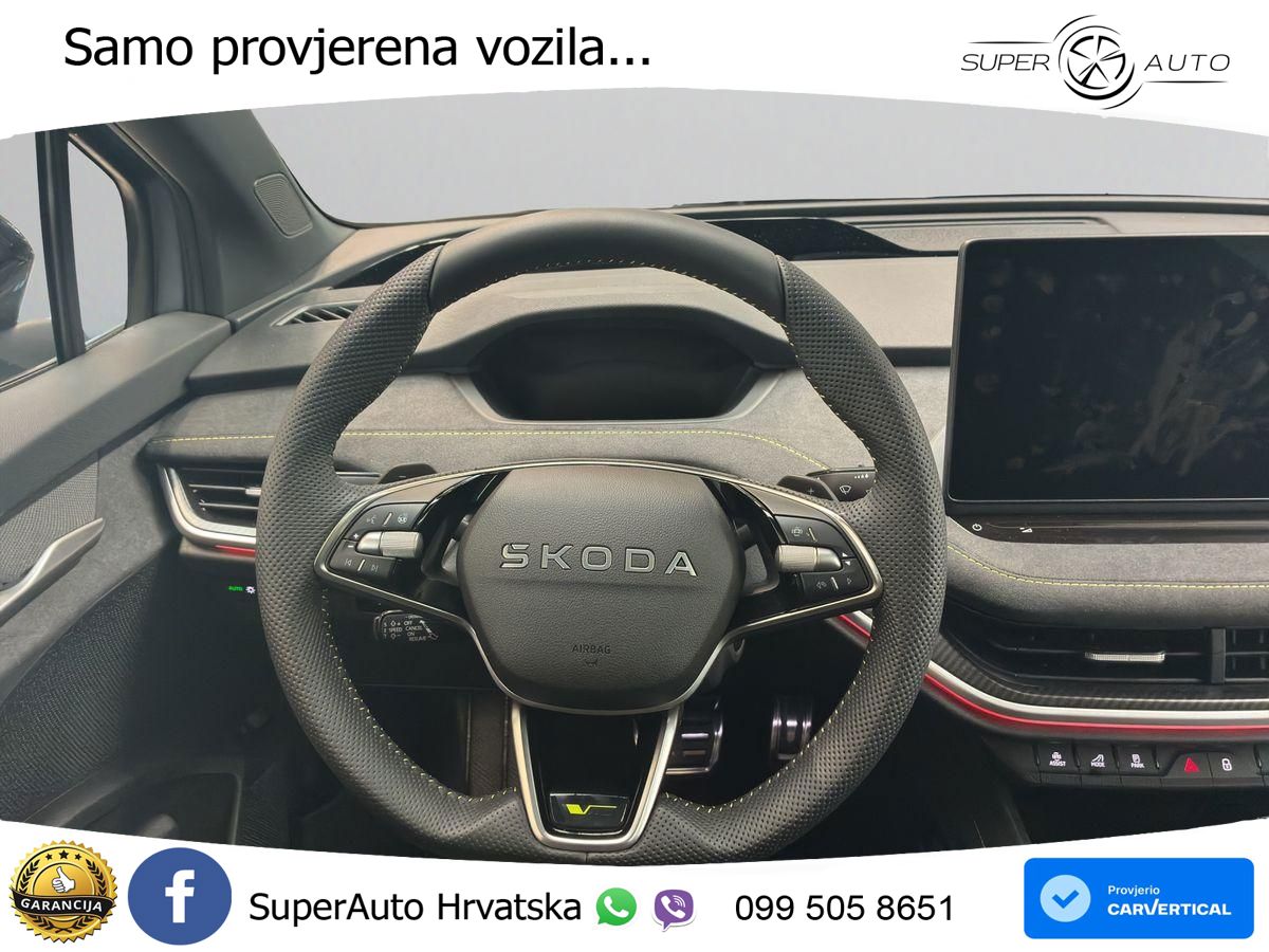 Škoda Enyaq iV RS 82 kWh (340 KS) AWD LED+GR SJED+ACC