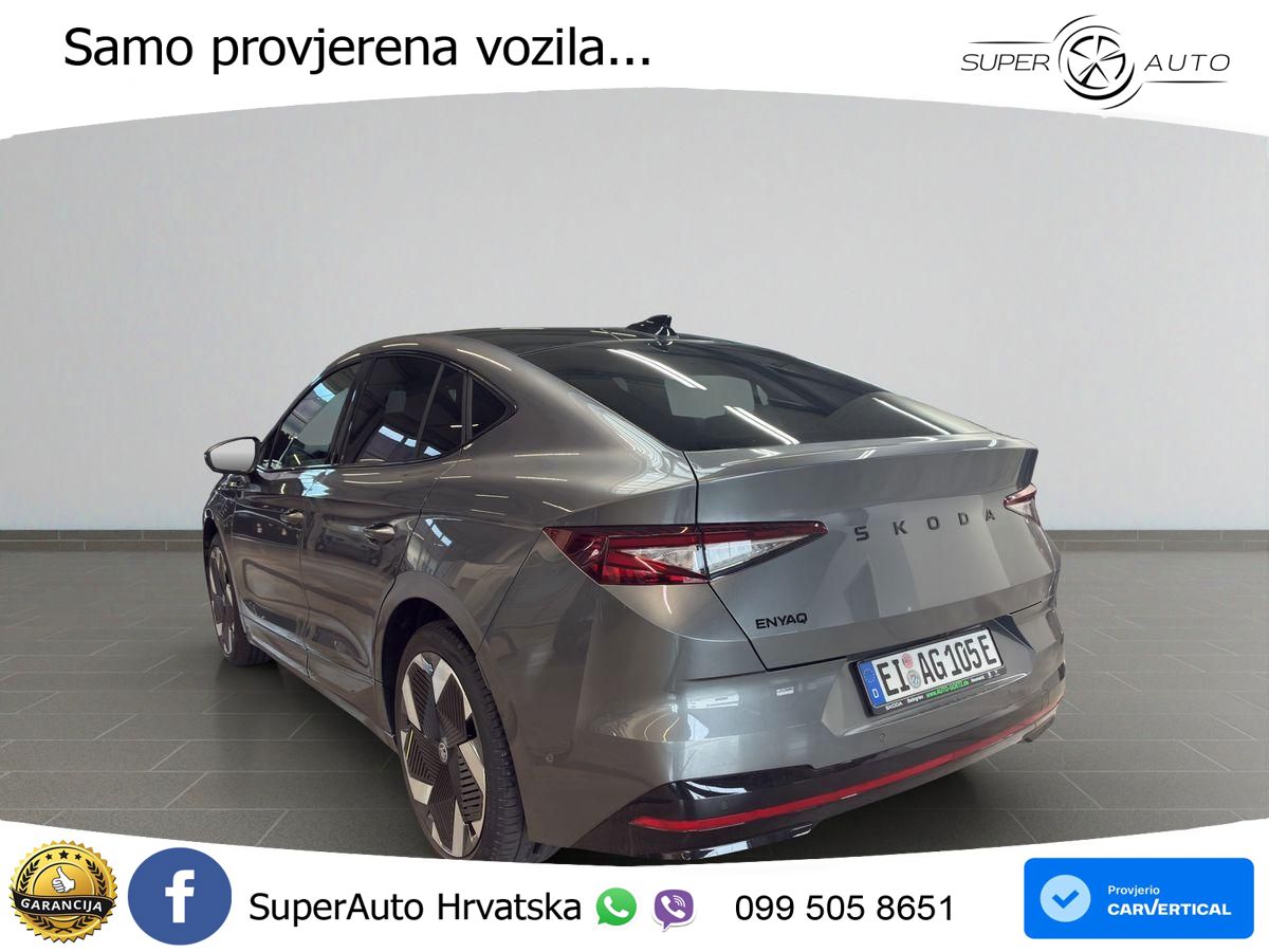 Škoda Enyaq iV RS 82 kWh (340 KS) AWD LED+GR SJED+ACC