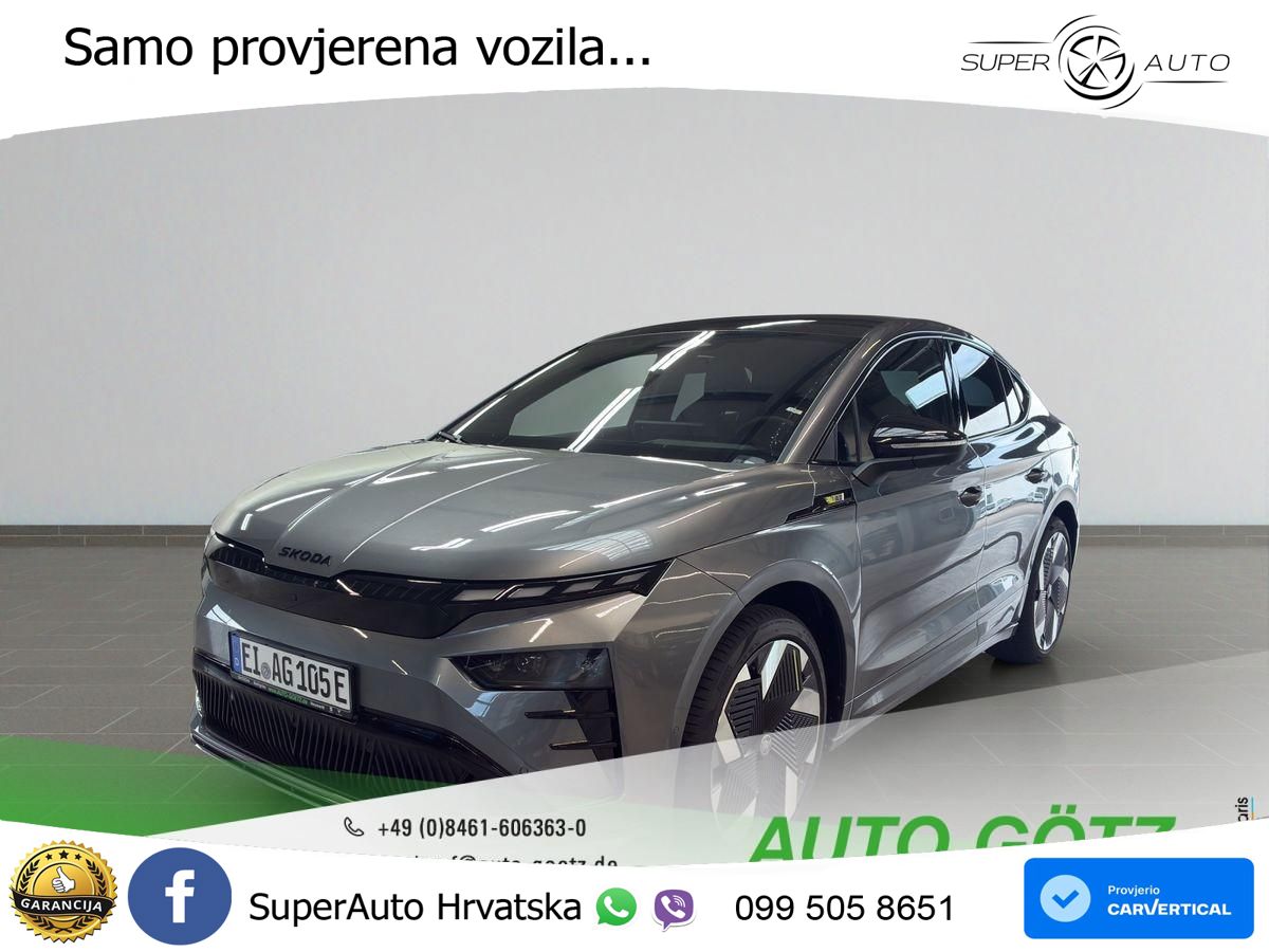 Škoda Enyaq iV RS 82 kWh (340 KS) AWD LED+GR SJED+ACC