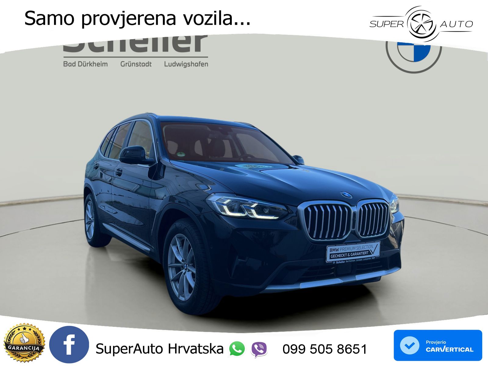 BMW X3 20i xDrive Steptronic LED+GR SJED+ACC