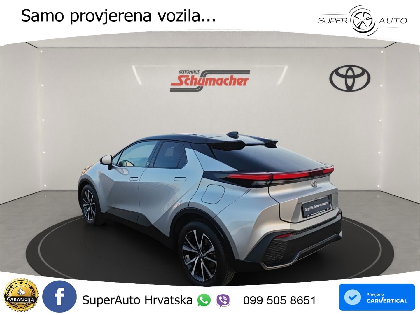 Toyota C-HR 1.8 (140 KS) Hybrid e-CVT Team Deutschland LED+GR SJED+ACC