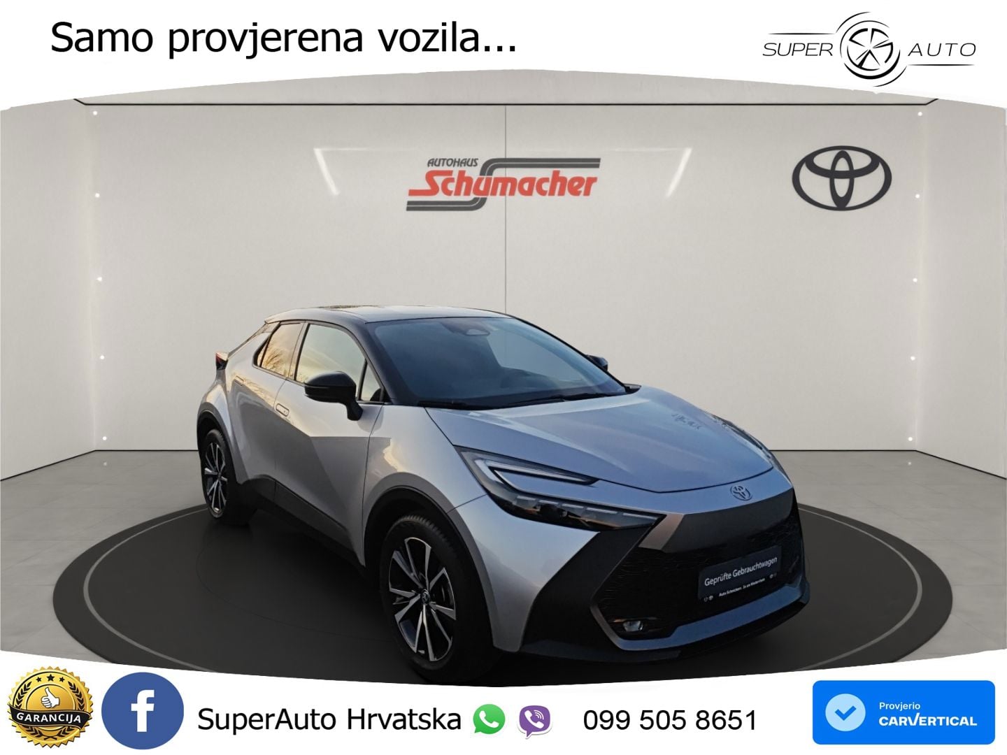 Toyota C-HR 1.8 (140 KS) Hybrid e-CVT Team Deutschland LED+GR SJED+ACC