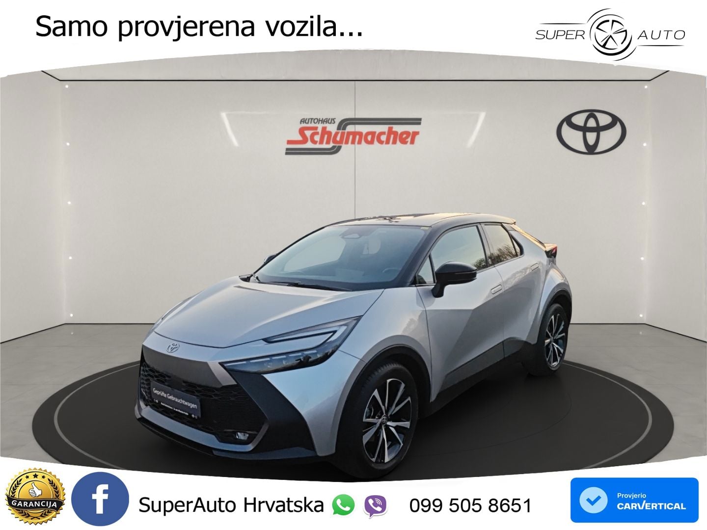 Toyota C-HR 1.8 (140 KS) Hybrid e-CVT Team Deutschland LED+GR SJED+ACC