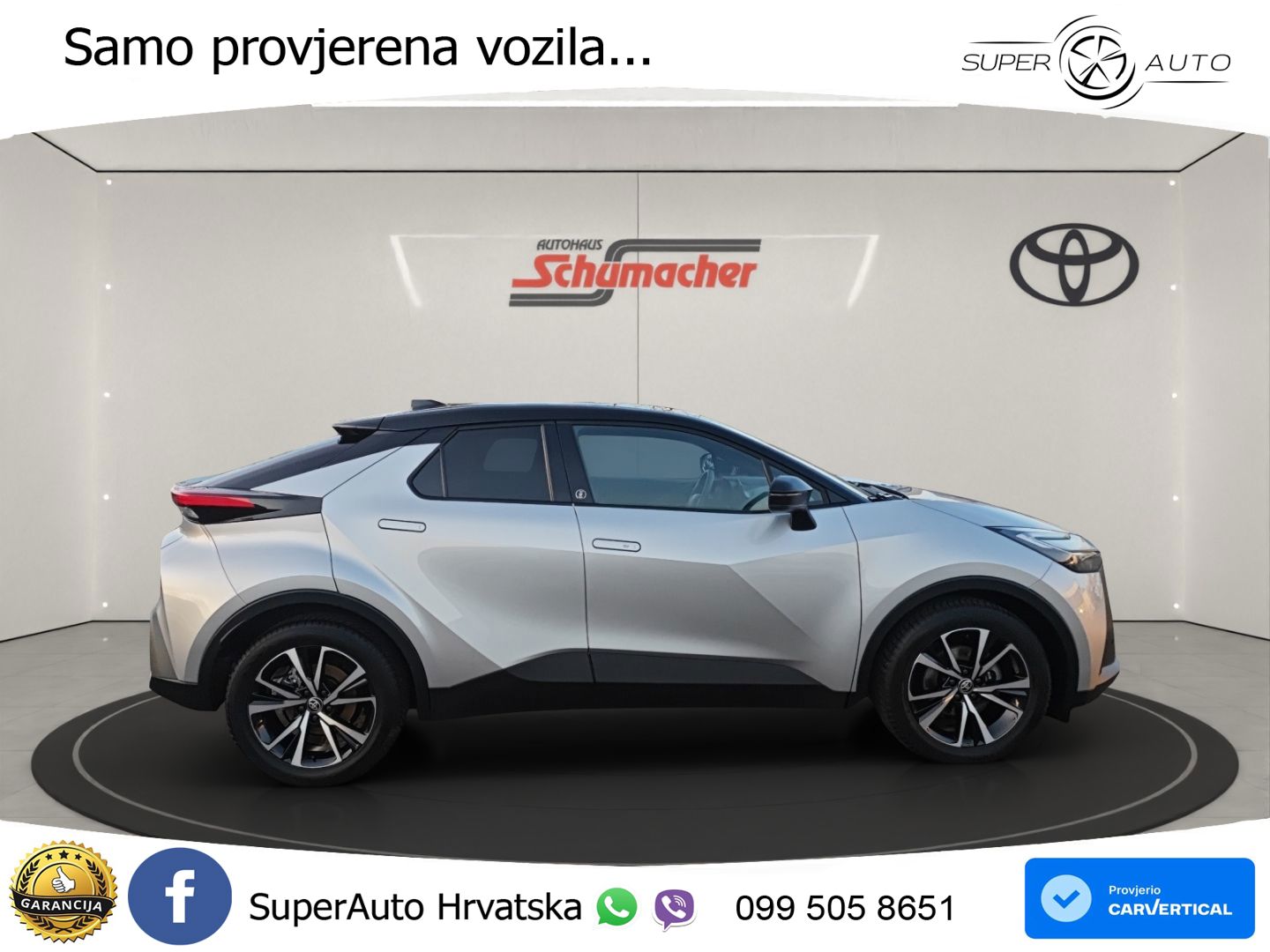 Toyota C-HR 1.8 (140 KS) Hybrid e-CVT Team Deutschland LED+GR SJED+ACC