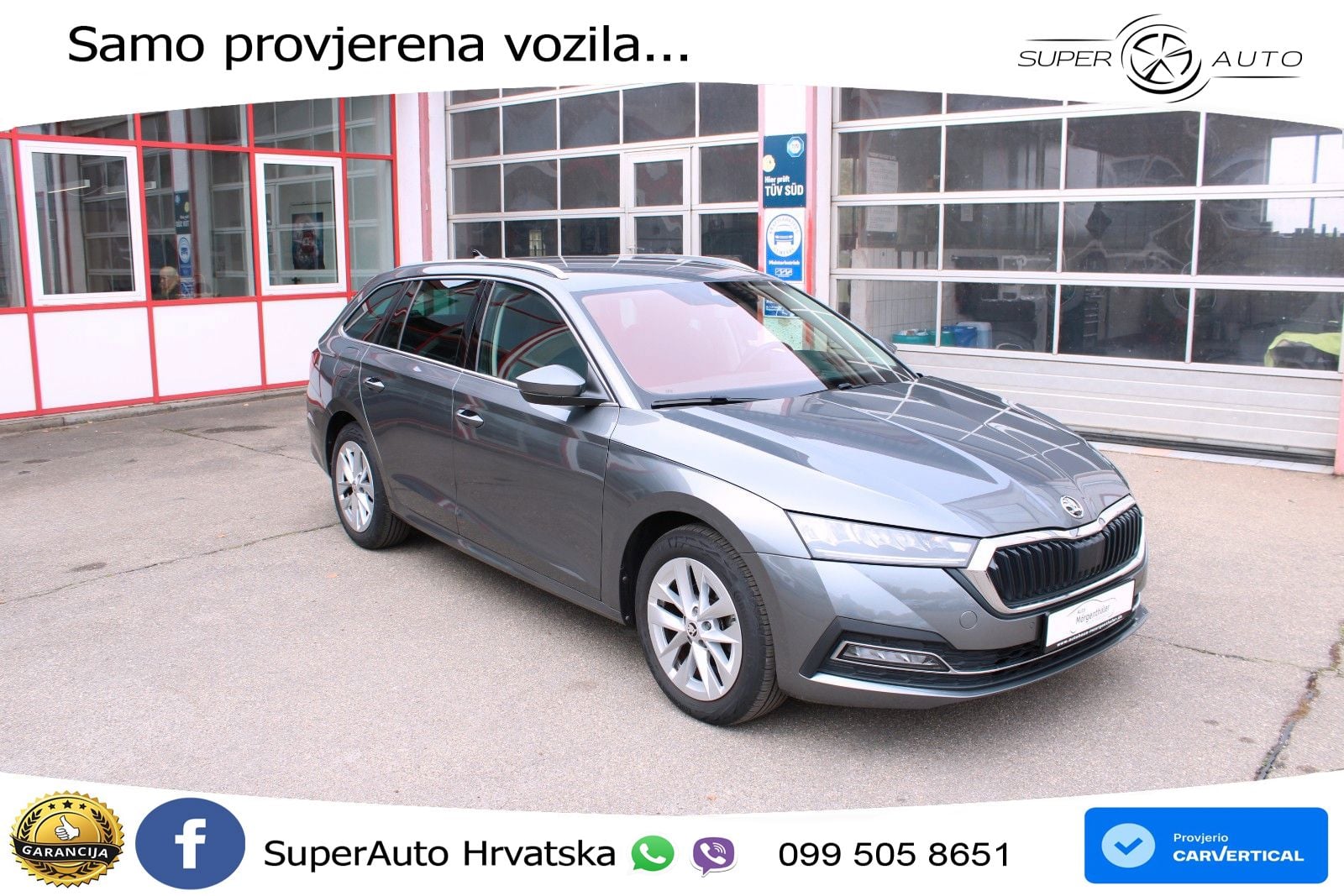 Škoda Octavia Combi 2.0 TDI (150 KS) DSG LED+GR SJED+ACC