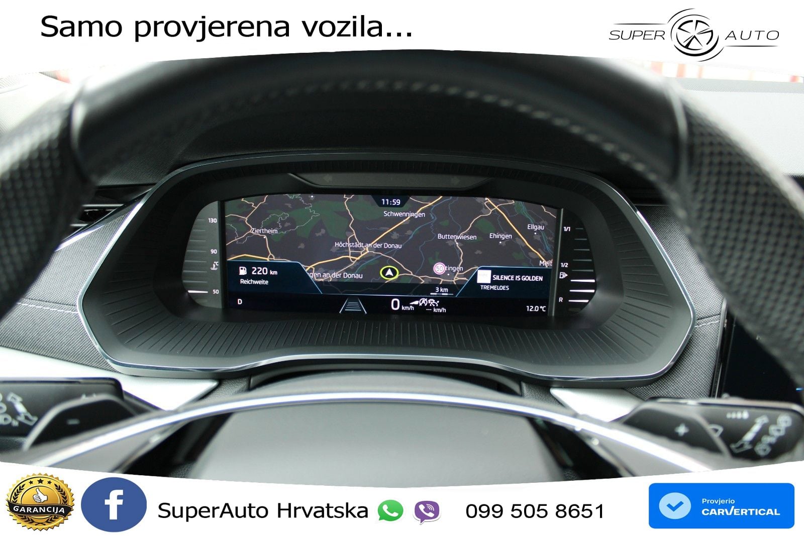 Škoda Octavia Combi 2.0 TDI (150 KS) DSG LED+GR SJED+ACC
