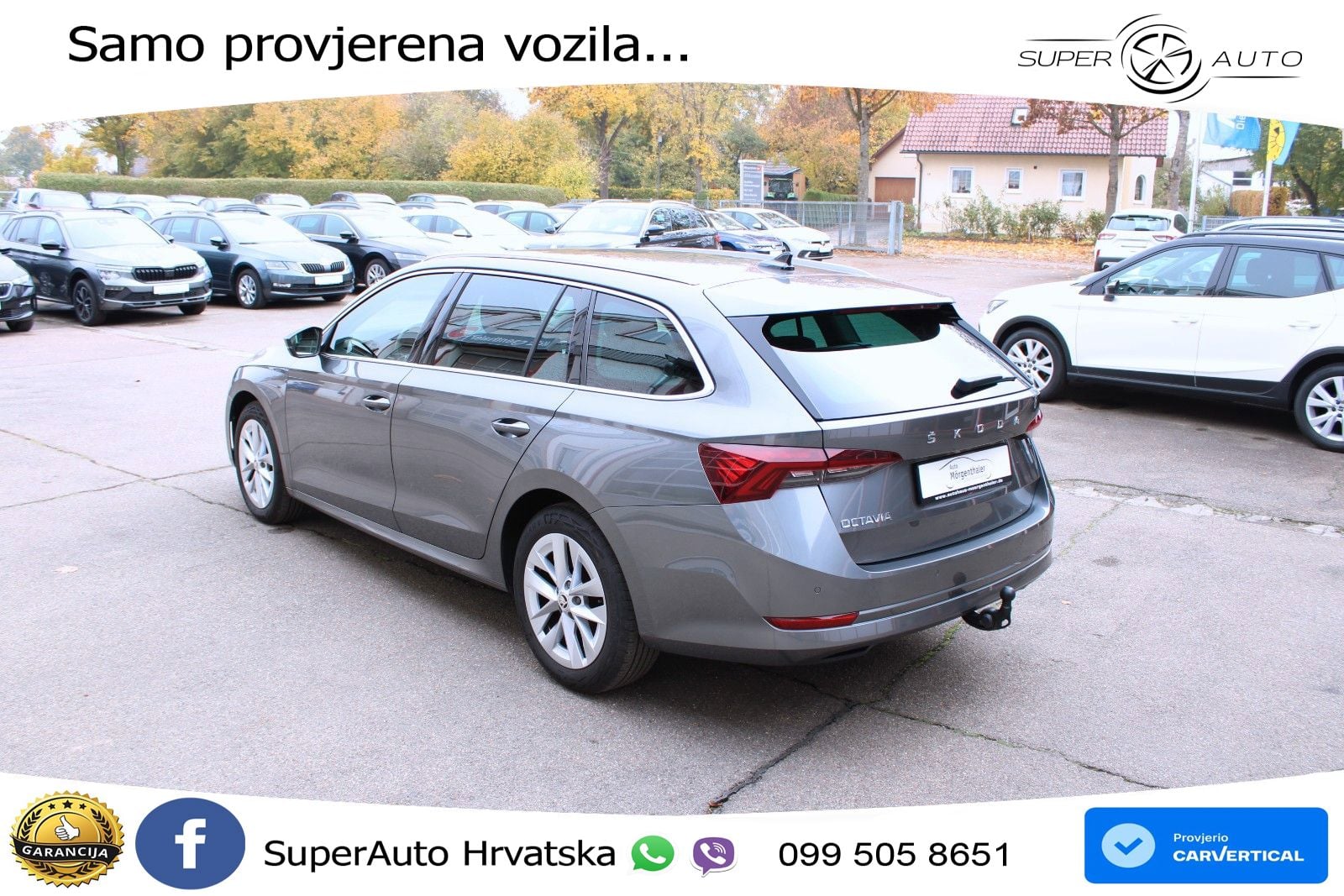Škoda Octavia Combi 2.0 TDI (150 KS) DSG LED+GR SJED+ACC