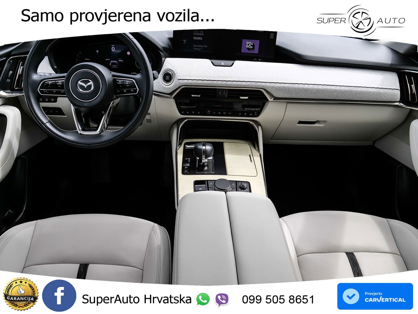 Mazda CX-60 3.3 e-Skyactiv D (254 KS) AWD Automatic LED+GR SJED+ACC