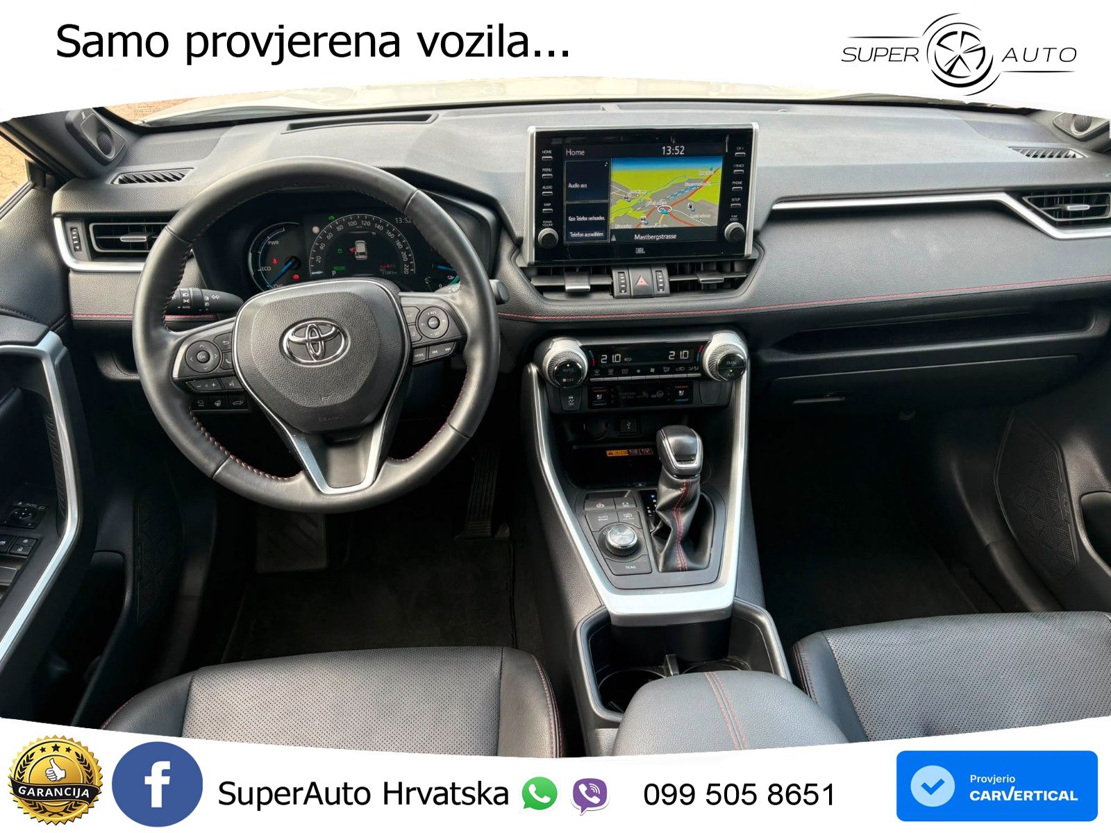 Toyota RAV4 Prime 2.5 D-4S (302 KS) Hybrid E-Four e-CVT Style LED+GR SJED+ACC