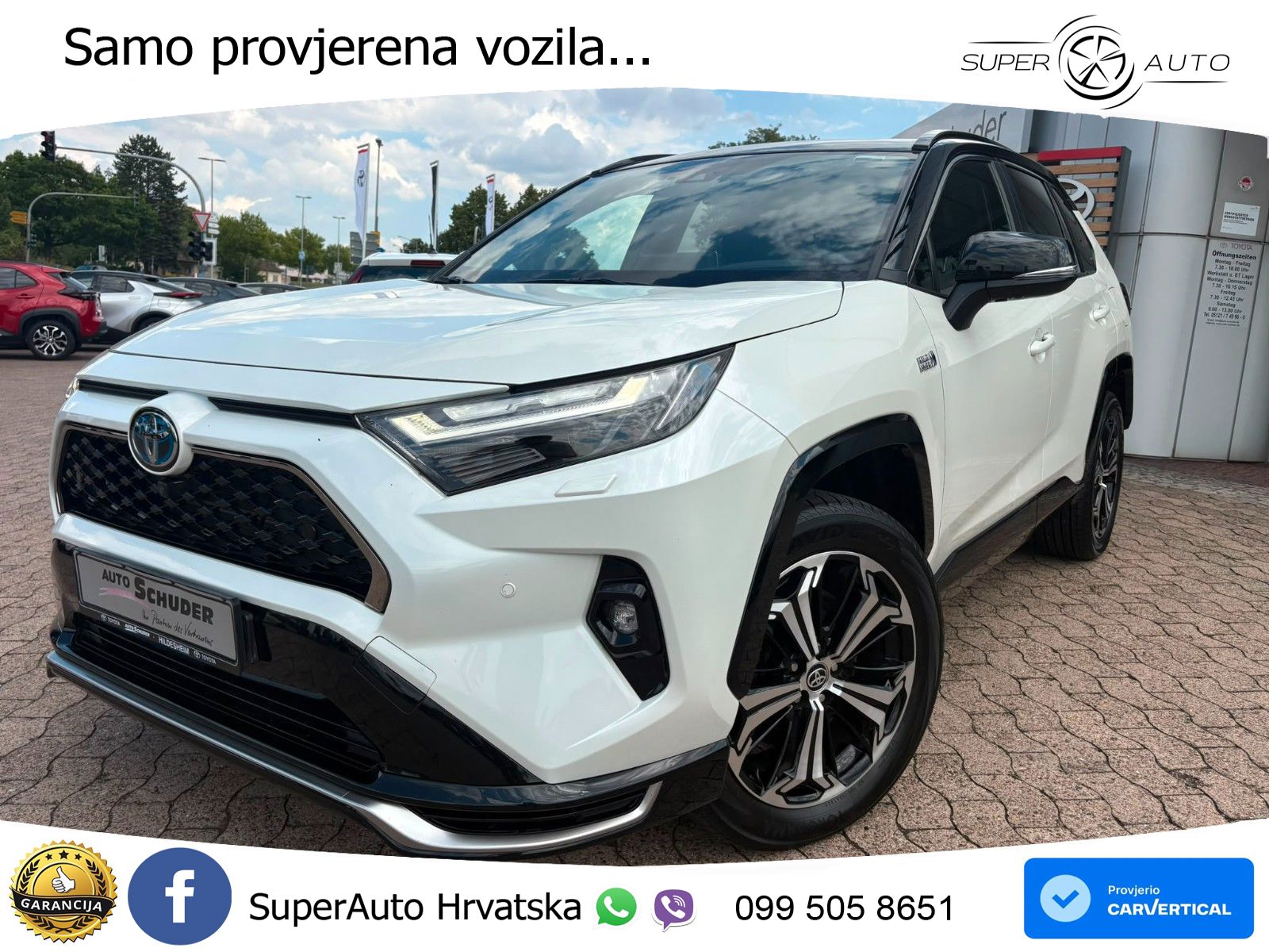 Toyota RAV4 Prime 2.5 D-4S (302 KS) Hybrid E-Four e-CVT Style LED+GR SJED+ACC