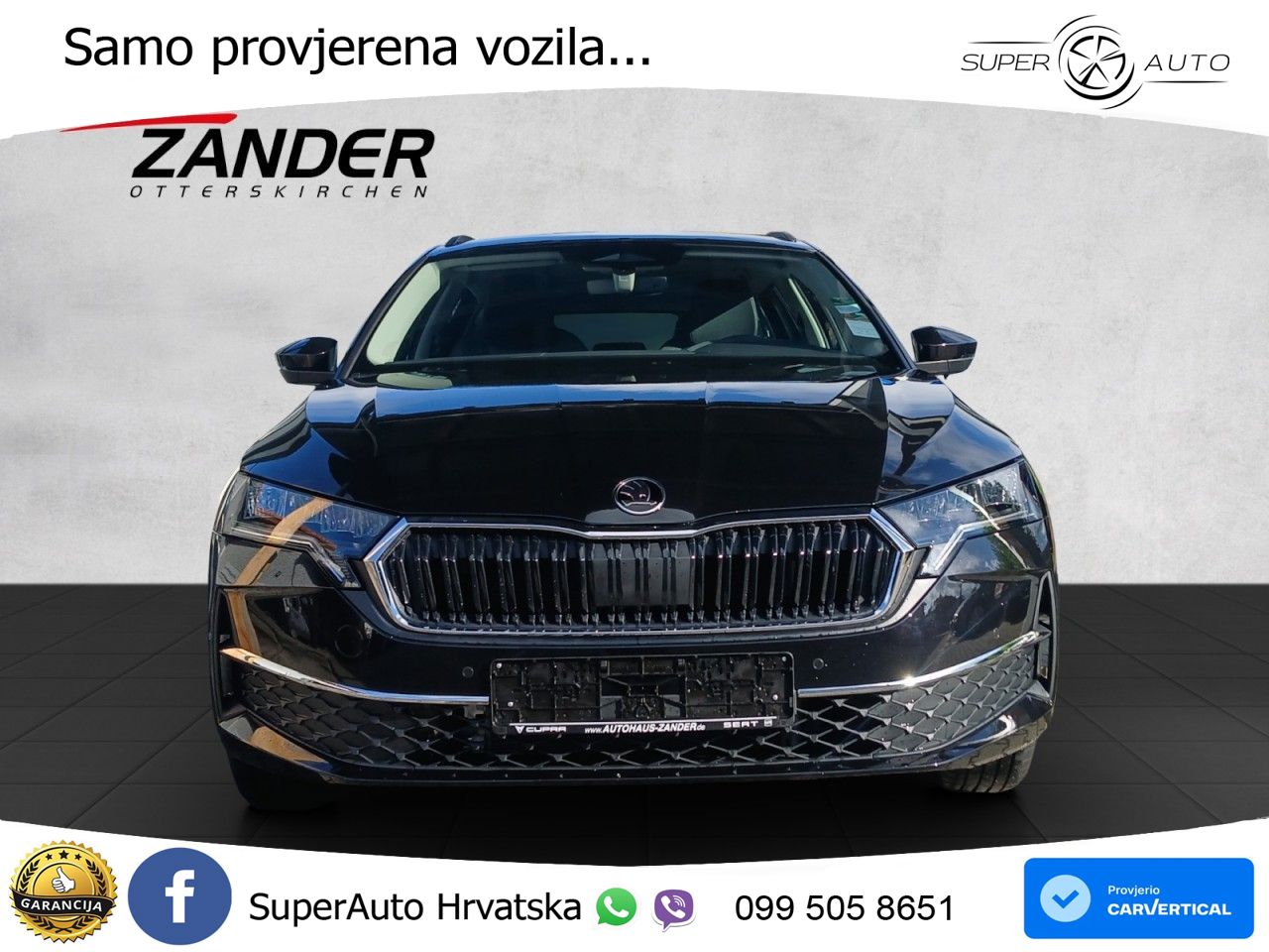 Škoda Octavia Combi 2.0 TSI (204 KS) 4x4 DSG LED+GR SJED+ACC