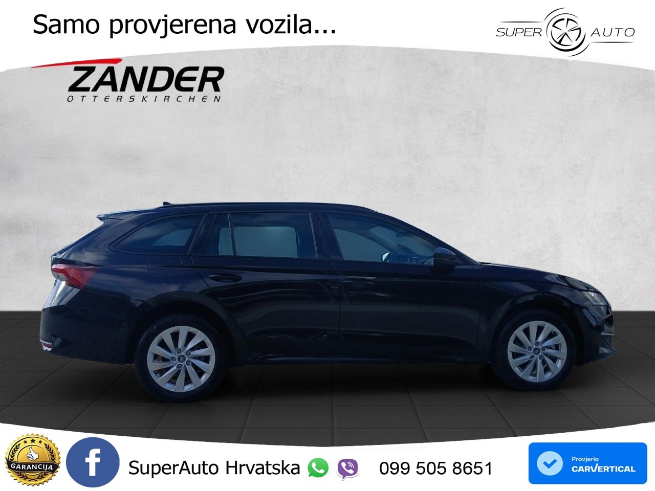 Škoda Octavia Combi 2.0 TSI (204 KS) 4x4 DSG LED+GR SJED+ACC