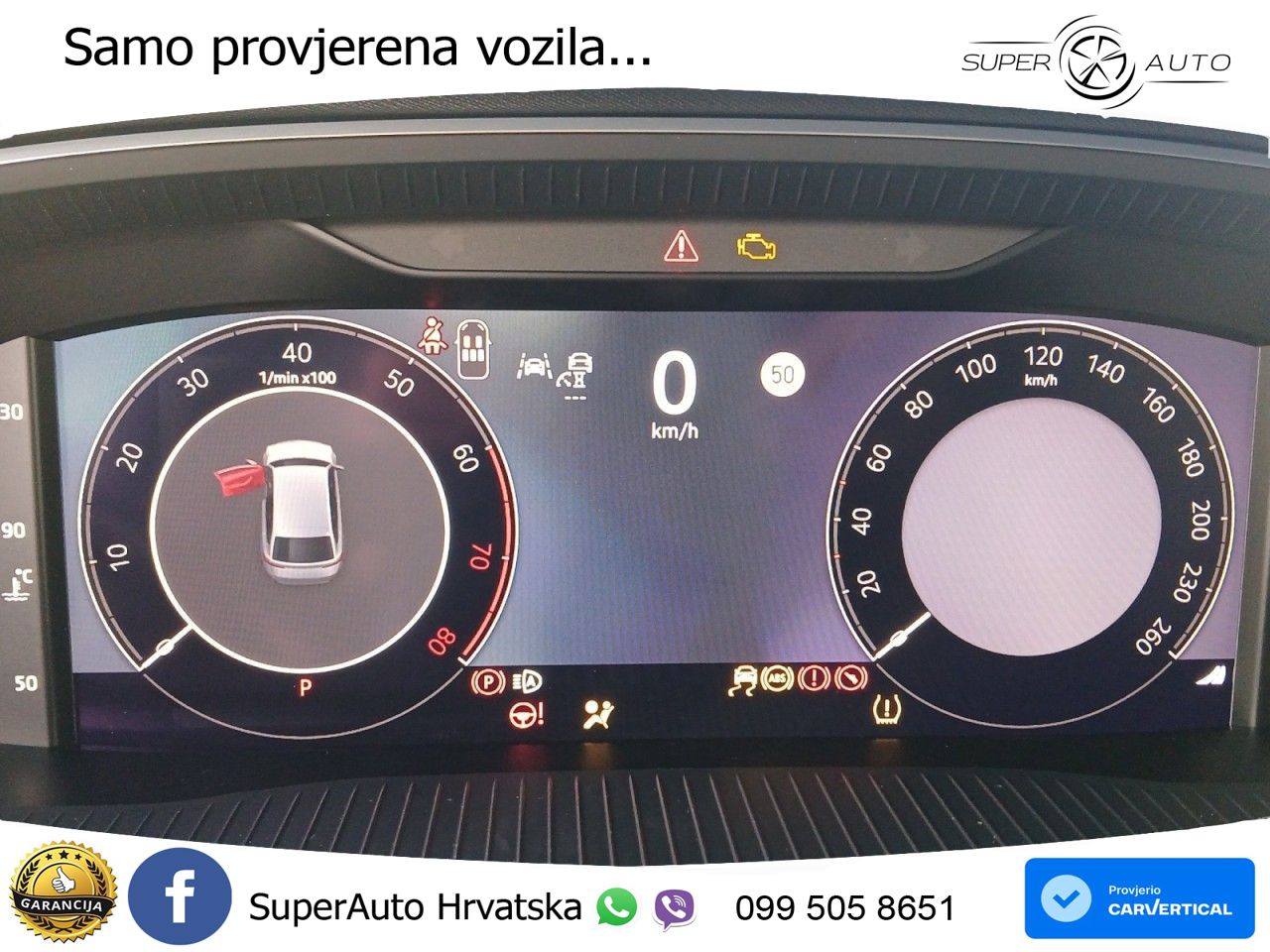 Škoda Octavia Combi 2.0 TSI (204 KS) 4x4 DSG LED+GR SJED+ACC
