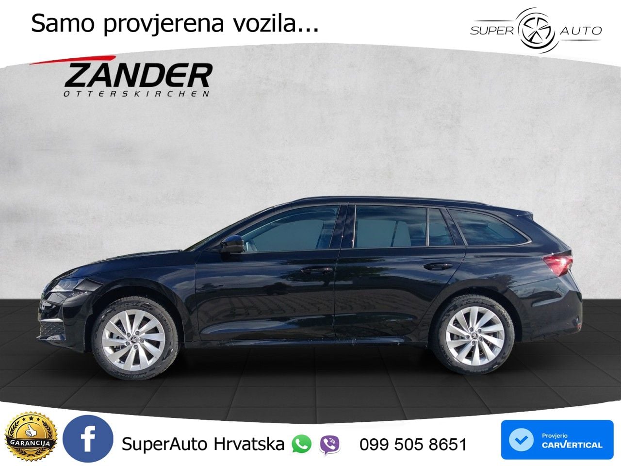 Škoda Octavia Combi 2.0 TSI (204 KS) 4x4 DSG LED+GR SJED+ACC