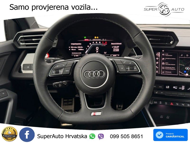 Audi S3 Limuzina 2.0 TFSI (333 KS) quattro S tronic LED+GR SJED+ACC