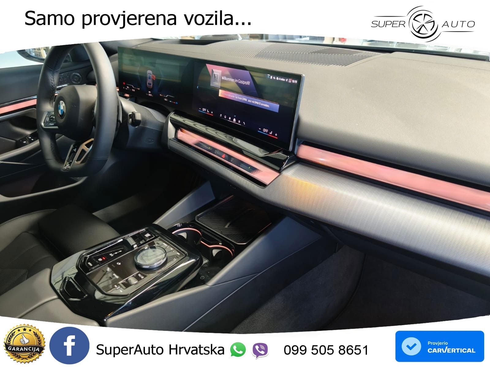 BMW 520d Touring (197 KS) xDrive Steptronic M Sport LED+GR SJED+ACC